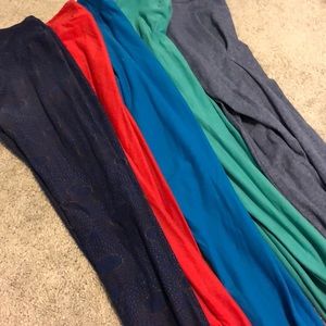 5 pairs of LuLaRoe leggings